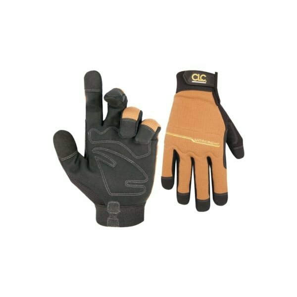 Clc Work Gear GLOVES MEN'S BLK/BRWN M 124M